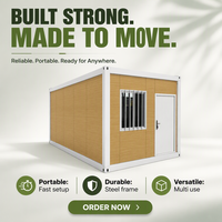 Mini-maison portable en forme de Z, conteneur pliable préfabriqué, bureau de jardin, studio de cour, ADU, cabane isolée pour usage domestique