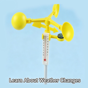 Station météo écologique EPT 4-en-1, laboratoire de culture de plantes avec cycle de l'eau et simulateur de tornade, kit d'expériences scientifiques STEM pour enfants - Product Image 3