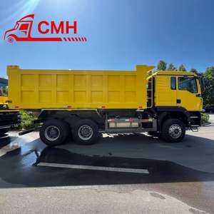 Howo TX371 6x4トップローディングダンプトラック左キャブ30T容量ユーロ2排出自動AC建設用途 - Product Image 6