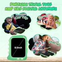 Produits tendance 2024 nouveautés jouets bricolage jouets de maternelle dinosaure vert tapis de dessin pour enfants de 2 à 6 ans tablette Lcd
