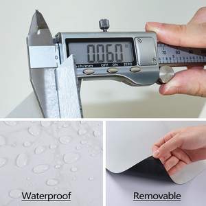 CIYUN 32 pièces <span class=keywords><strong>de</strong></span> <span class=keywords><strong>carreaux</strong></span> <span class=keywords><strong>de</strong></span> sol en <span class=keywords><strong>PVC</strong></span> autocollants 30x30cm 1MM d'épaisseur Gris <span class=keywords><strong>ciment</strong></span> Lavable pour cuisine <span class=keywords><strong>salle</strong></span> <span class=keywords><strong>de</strong></span> <span class=keywords><strong>bain</strong></span> hôtel - Product Image 4