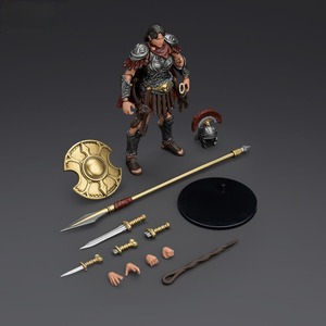 Modelo de Soldado Móvil de <span class=keywords><strong>la</strong></span> Legión Diez de <span class=keywords><strong>la</strong></span> Antigua República Romana, Escala 1:18 - Grupo de Cinco Personas, Figuras de Acción Militar - Product Image 4