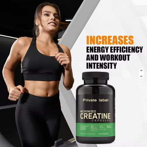 Kapsul Creatine monohidrat pra-olahraga dewasa untuk ukuran otot & kekuatan bukan untuk wanita hamil produk nutrisi olahraga - Product Image 5