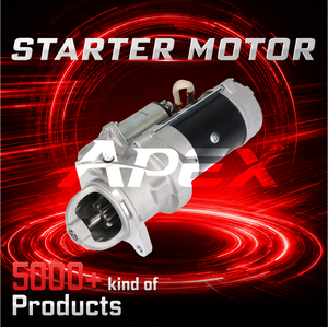 มอเตอร์สตาร์ทอัตโนมัติ APEX-STPK008 สำหรับรถยก CLARK รุ่น <span class=keywords><strong>GCX</strong></span>/GPX เครื่องยนต์ Perkins 1990 2385788 6581N 12V 2.8KW 220007253  300N11253Z - Product Image 1