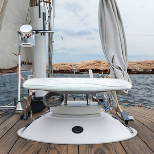 Yida DCM-DGPS Binnacle Stand Antenne boussole satellite double extrémité à bol de 190 mm, alimentation AC110V-220V/DC24V, homologué CCS, pour usage maritime - Product Image 3