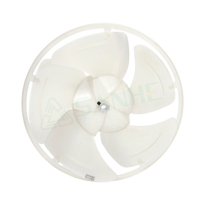 Pale de ventilateur en métal personnalisée OEM Pale de ventilateur en aluminium pour moteur électrique en plastique pour climatiseur - Product Image 1