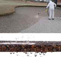 Colle liquide polyuréthane EASYBOND pour système de liant de bunker sans revêtement, haute perméabilité, pour travaux de construction et de menuiserie, gravier et galets