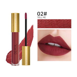 Matte Lipgloss Haftet Nicht Leicht auf der Tasse. Matte Alternative 16-Farben-Auswahl 16-Farben-Set Flüssiger Lippenstift Lipgloss - Product Image 5