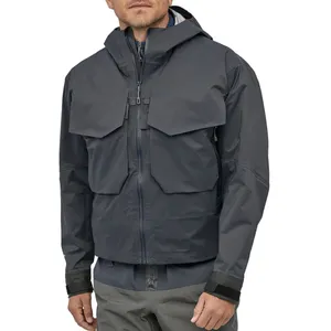 Jacken hersteller Sport Windstopper wasserdichte Herrenjacken modisches Design Satin Federjacke für Herren