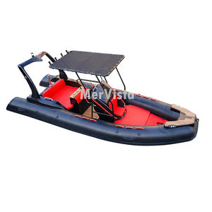Ce – <span class=keywords><strong>petit</strong></span> Bateau côtelé en plastique de course, en caoutchouc, Console centrale en aluminium, zodiaque, Pvc, pour sports nautiques, 580 - Product Image 4