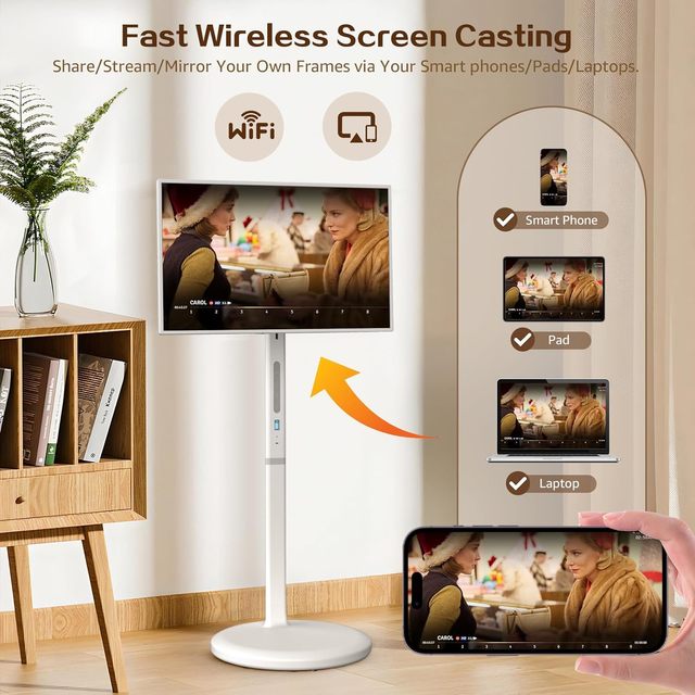 32-inch Hd Touch Screen Ips Screen Rotating Wifi Smart Tv Mobile Smart Screen