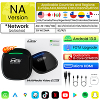 MMB Qualcomm 6125 8 + 128GB CarPlay sans fil Android 13 Carplay Android Auto Portable Car Play Netflix Youtube Google Store