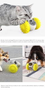 Distributeur de nourriture à libération lente pour chat, accessoires pour animaux de compagnie - Product Image 5