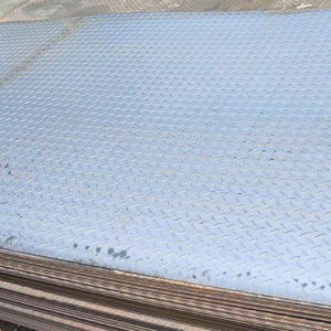 Tôles d'<span class=keywords><strong>acier</strong></span> carbone à carreaux laminées à chaud Q235B Q335B ASTM A36 – Fabricant de tôles à carreaux, pliage, soudage, découpe - Product Image 4