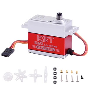 Servomoteur métallique sans noyau haute tension KST DS725MG pour hélicoptère RC, couple de 18 kg - Product Image 4