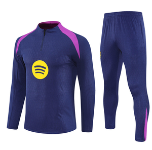 Divisa da Allenamento <span class=keywords><strong>Calcio</strong></span> Personalizzata all'Ingrosso, Maglia da <span class=keywords><strong>Calcio</strong></span> a Maniche Lunghe per Uomini e Bambini, Completo da <span class=keywords><strong>Calcio</strong></span> - Product Image 4