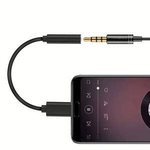 Adaptateur audio de type C vers 3,5 mm de haute qualité, câble audio auxiliaire, prise jack pour écouteurs, casques, haut-parleurs - Product Image 6