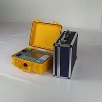 Dispositivo de Medición de Resistencia DC TTR, Comprobador de Relación de Transformación de Transformadores Trifásicos, Alta Precisión, Protección IP65, Pantalla Táctil LCD de 5.6 Pulgadas