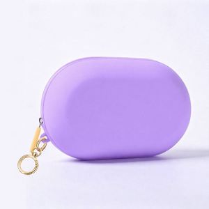 <b>Silicone</b> Toiletry Bag, <b>Waterproof</b> Makeup Bag, Portable Large Capacity Travel Toiletry Bag, Cute Organizer Bag - Product Image 1