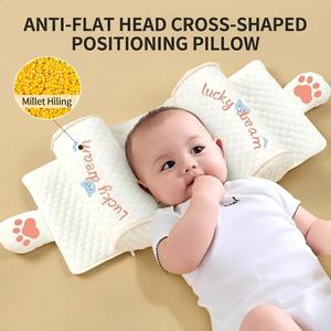 <span class=keywords><strong>Almohada</strong></span> de <span class=keywords><strong>Algodón</strong></span> Puro Personalizada en Stock para Bebés de 0 a 6 Meses y Mayores de 1 Año, para Prevenir la Inclinación de la Cabeza - Product Image 2