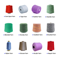 SALUD Guangdong Vente en gros Fil 100% Acrylique de Haute Qualité en Vrac 28S/2 Doux pour Bébé, pour Chaussettes, Gants, Pulls, Tricot, Couture, Tissage, Mélange