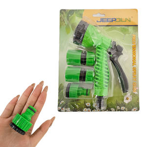 Pistolet d'arrosage de jardin à 7 fonctions, pistolet à eau haute pression pour le lavage de voitures à domicile - Product Image 2