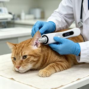 Appareil de thérapie à l'ozone pour les oreilles des animaux de compagnie, rechargeable par USB, pour le <span class=keywords><strong>traitement</strong></span> des acariens et des infections fongiques chez les chiens et les chats - Product Image 2