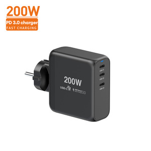 Commercio all'ingrosso 200W Super veloce testa di ricarica per Android per <span class=keywords><strong>iphone</strong></span> caricabatterie tipo c telefoni cellulari completamente compatibili tipo-C porta 3C - Product Image 3
