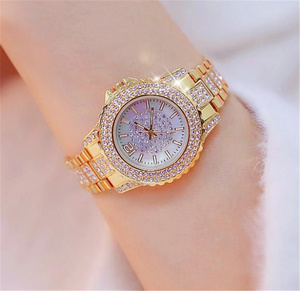 นาฬิกาข้อมือผู้หญิงแบรนด์ BS Bee Sister ประดับคริสตัลหรูหรา รุ่น FA 1568 - Product Image 3