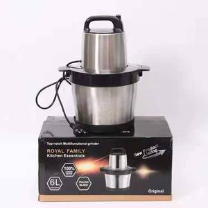 Machine Électrique à Piler Ignames et Fufu, Hachoir à Viande Domestique 1500W, Acier Inoxydable, Portable et Silencieuse, 6L - Product Image 1