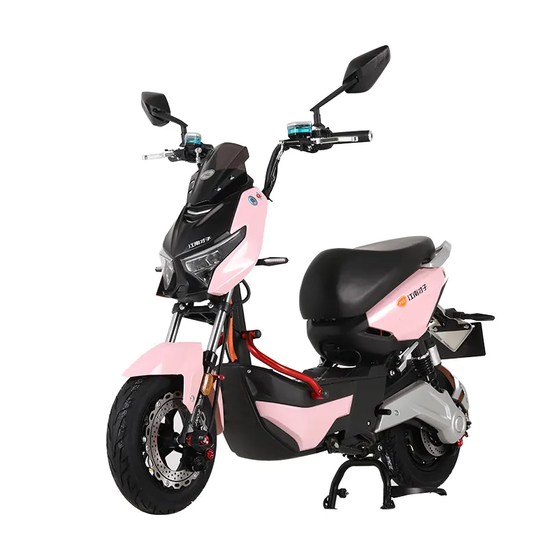 Fabrika doğrudan tedarik yüksek hızlı elektrikli motosiklet 1200w 60/72v1 2ah/20ah lityum elektrikli Scooter Moped satış