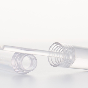 OMI dégagent les tubes cosmétiques faits sur commande de lustre à lèvres d'emballage de tubes transparents de lustre à lèvres écologiques - Product Image 5