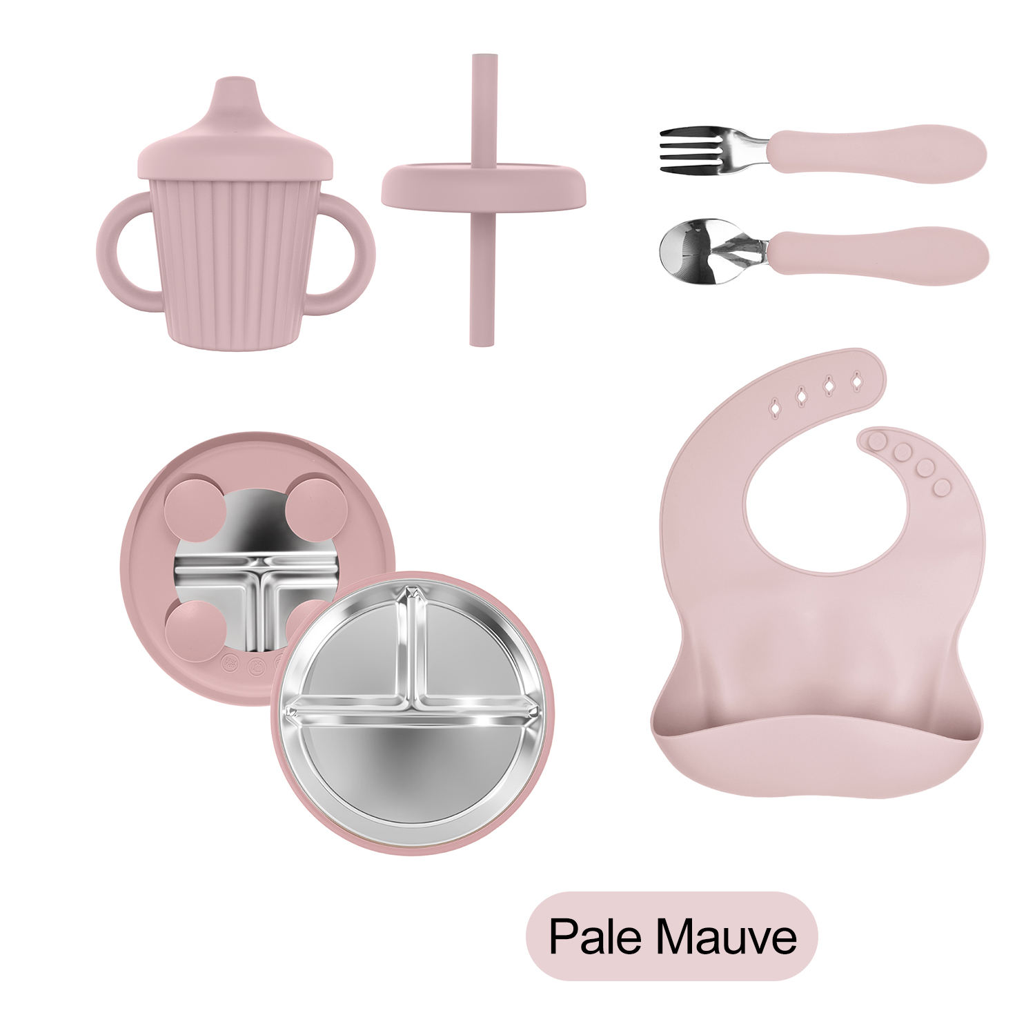 สีม่วงอมชมพูอ่อน