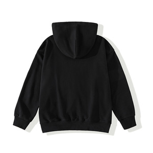 Sweat à capuche en coton 360g pour hommes et femmes, coupe ample unie, vente en gros transfrontalière, personnalisation de motifs préfabriqués - Product Image 2