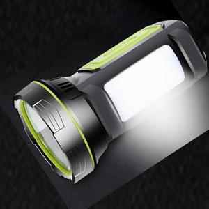 Projecteur portable 5000mAh rechargeable, lampe de camping LED haute puissance, lampe torche d'extérieur - Product Image 2