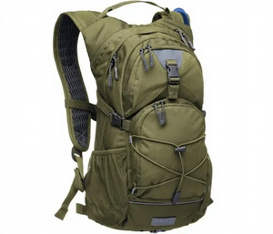 Sac à dos de randonnée léger et respirant avec dos en maille, poche avant élastique, sangle de poitrine pour le cyclisme, la course à pied et les sports de plein air - Product Image 4