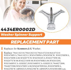 Support de <span class=keywords><strong>tambour</strong></span> de <span class=keywords><strong>lave</strong></span>-<span class=keywords><strong>linge</strong></span> à chargement frontal 4434ER0002H pour machine à laver LG Kenmore - Product Image 6