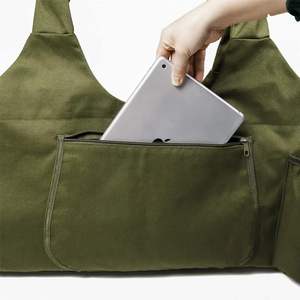 Transporter épais pas cher Gear toile Duffle Gym <span class=keywords><strong>professeur</strong></span> équipement tapis fourre-tout Folk Style <span class=keywords><strong>Yoga</strong></span> sac - Product Image 6