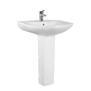 Санитарная керамическая напольная раковина из двух частей - Product Image 4