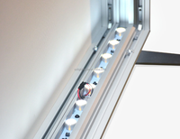 3mm 4mm 2835 4014 3014 Barre lumineuse publicitaire ultra fine LED rigide pour boîte à lumière publicitaire