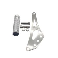 KYZ CNC 304SS Stunt Lock Foot Pegs Repose-pieds avant Kit de pièces de modernisation pour moto électrique tout-terrain Sur-Ron Light Bee X Off Road MX