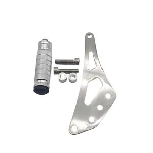KYZ CNC 304SS Stunt Lock Foot Pegs, Kit di Aggiornamento Pedane Anteriori per Sur-Ron Light Bee X, Moto Elettrica da Cross Off-Road <span class=keywords><strong>MX</strong></span> - Product Image 1