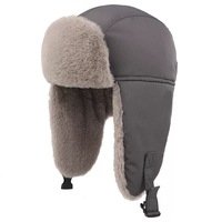Chapeau Ushanka Enfant en Gros, Chapeau d'Hiver Aviateur Doublé en Fausse Fourrure avec Cache-Oreilles pour Garçons et Filles, Fournisseur de Chapeaux Personnalisés avec Logo