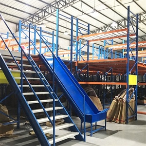 <span class=keywords><strong>Platform</strong></span> Mezzanine Gudang Bertingkat dari Baja untuk Penyimpanan Rak - Product Image 3