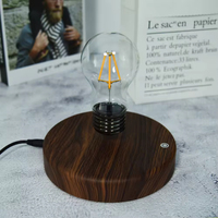 Base de Plástico Ecológica de Alta Calidad con Bombilla Magnética Giratoria Levitante y Flotante, Color Personalizado para Mesa