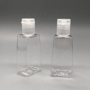 Wholesale empty 30ml 60ml 1oz 2oz plastic hand wash sanitizer bottle flip top