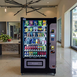 21.5インチタッチスクリーンディスプレイ自動販売機ドリンクとスナック自動販売機を備えた売れ筋コンボ自動販売機 - Product Image 3