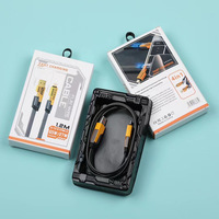 Câble USB C, câble USB-C 4 en 1 (6 pieds), câble de chargeur USB-C 100W avec attache et gestion des câbles, câble USB-C/charge rapide