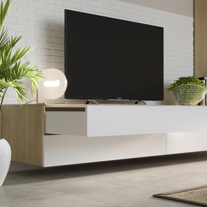 EMUCA 450mm Kit di scorrimento a cassetto nascosto rullo estensione morbida stretta acciaio placcato zinco per cucina palestra 45mm di larghezza - Product Image 4