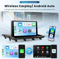 Autoradio Android Podofo 9 pouces pour MAZDA 2/Demio 2002-2007, Carplay/Android Auto sans fil, GPS, WiFi, OEM, ODM, vente en gros